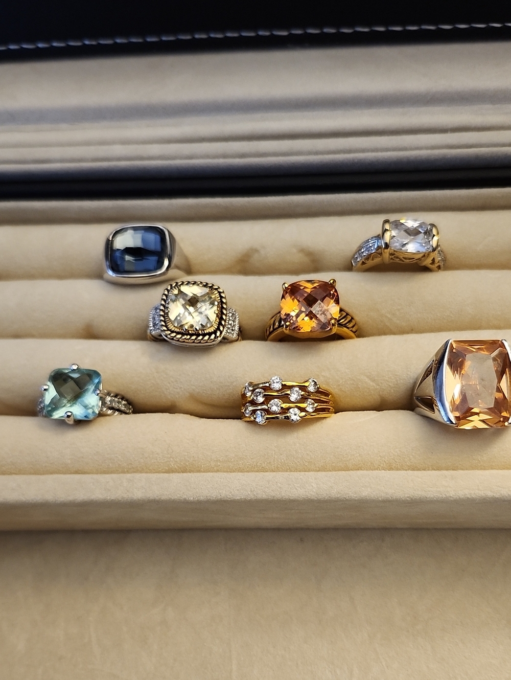 Lia Sophia Ring Set - Size 6